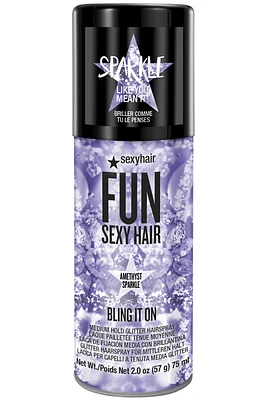 SEXY HAIR FUN Bling it on - Amethyst Sparkle 75 ml