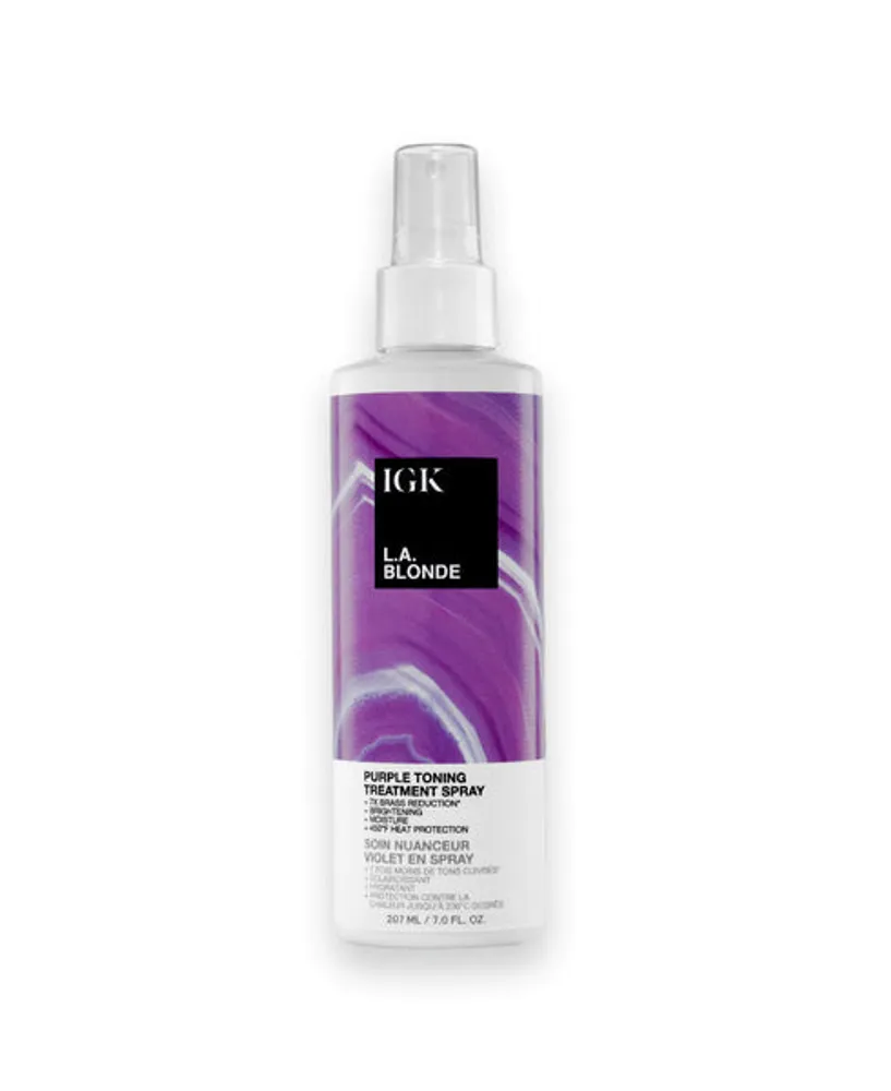 IGK L.A Blonde Purple Toning Treatment Spray 7oz