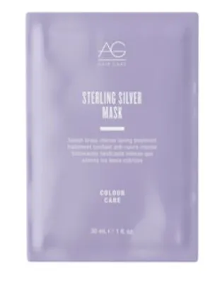 AGhair Sterling Silver Mask 1oz