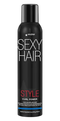 STYLE SEXY HAIR Style Curl Power Mousse 8.5oz