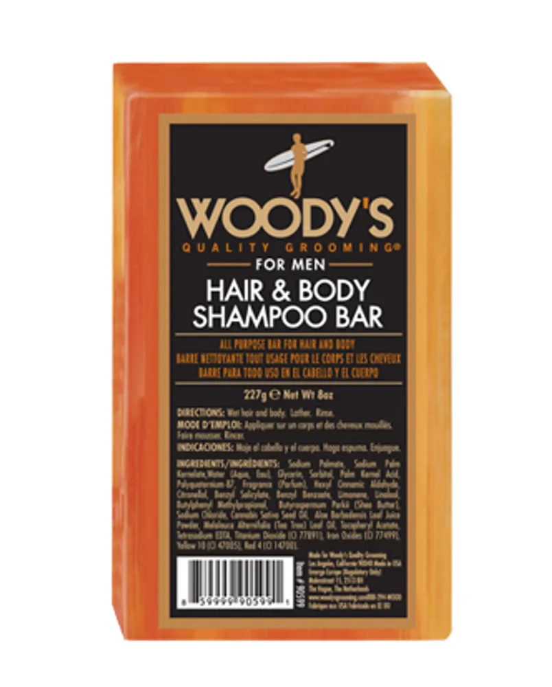 Woody's Hair & Body Shampoo Bar 8 OZ