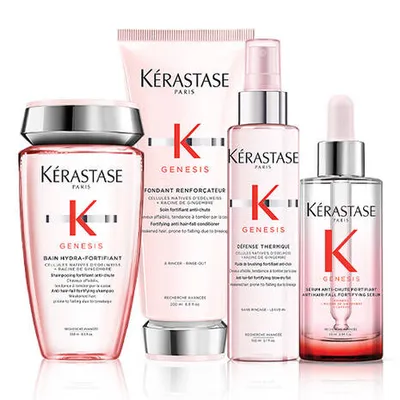 Kerastase Genesis Anti-Fall Due to Breakage Routine for Thin to Medium Hair