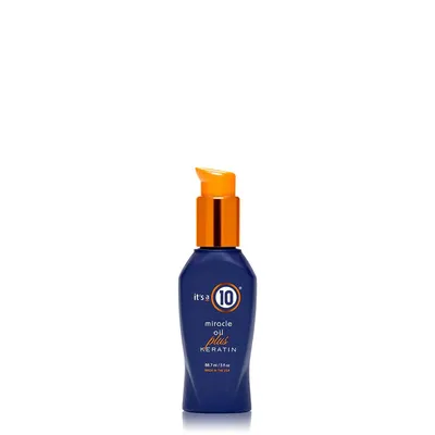 It's a 10 Miracle Oil Spray Plus Keratin 3oz