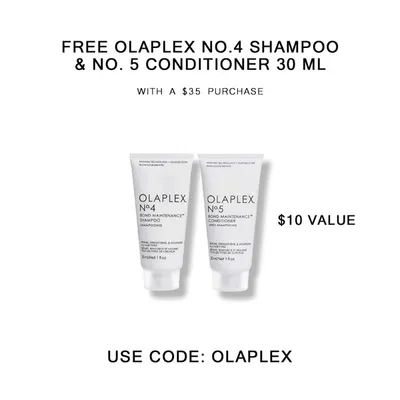OLAPLEX No. 4 Shampoo & No.5 Conditioner 30ML
