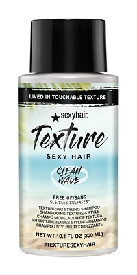 SEXY HAIR TEXTURE Clean Wave Shampoo 10.1oz