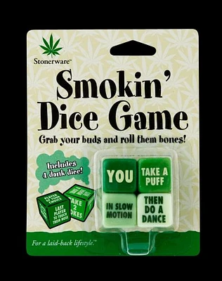 Stoneware Smokin Dice Game