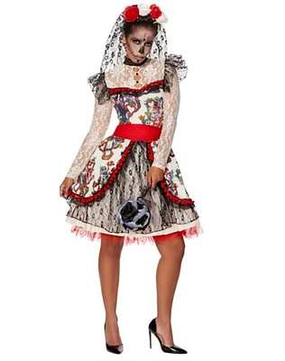 Adult Sugar Skull Bride Costume