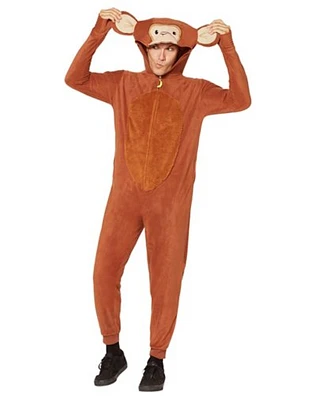 Adult Monkey Jumpsuit Costume