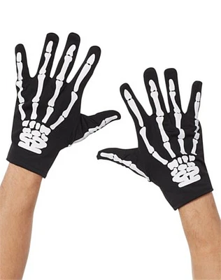 Black Skeleton Gloves