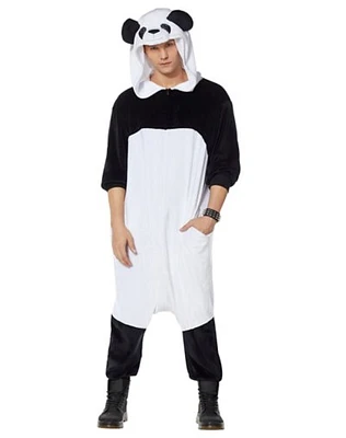 Adult Panda Jumpsuit Costume