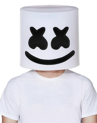 Light-Up LED Marshmello Full Mask