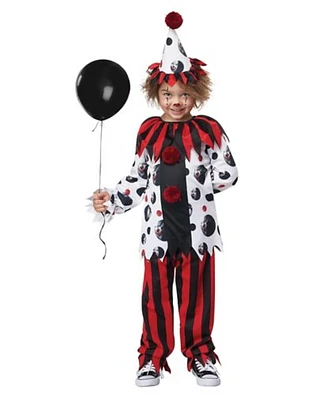 Toddler Creepy Circus Clown Costume