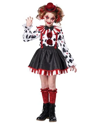 Kids Sinister Clown Costume