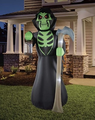 8 Ft Grim Reaper Light-Up Inflatable Decoration