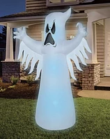 8 Ft Light-Up Ghost Inflatable Decoration