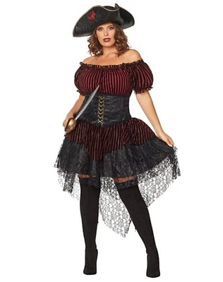 Adult Lady of the Seas Plus Size Costume
