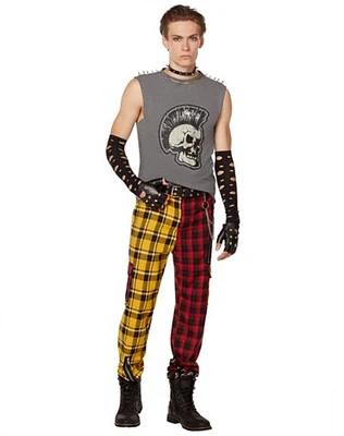Adult Punk Rock Rebel Costume