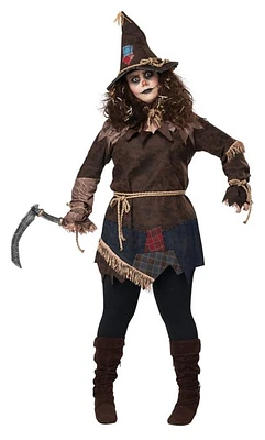 Adult Creepy Scarecrow Plus Size Costume