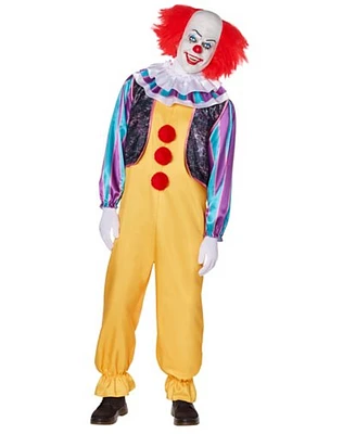 Adult Classic Pennywise Clown Costume