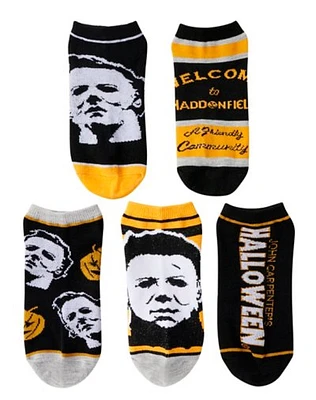 Michael Myers Ankle Socks 5 Pair - Halloween