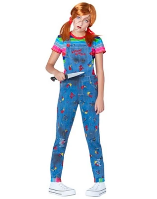 Kids Chucky Overalls Costume