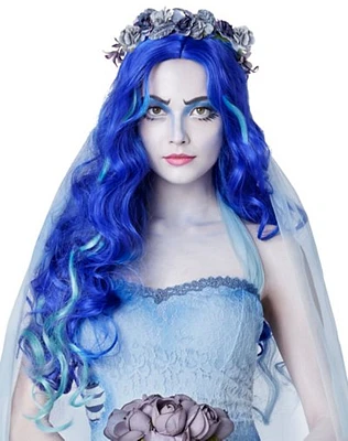 Blue Emily Wig - Corpse Bride