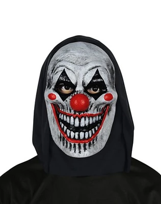 Die Laughing Clown Half Mask