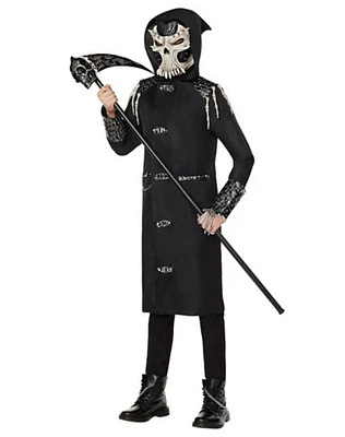 Kids Skeleton Undertaker Costume