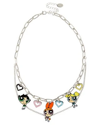 The Powerpuff Girls Charm Chain Necklace