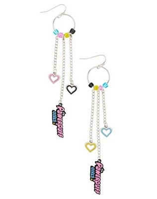 The Powerpuff Girls Charm Dangle Earrings