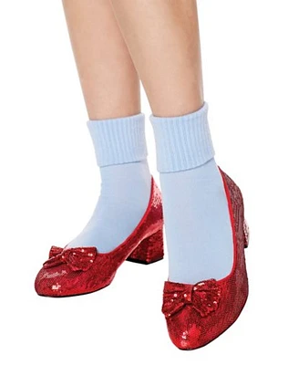 Ruby Slipper Sequin Heels