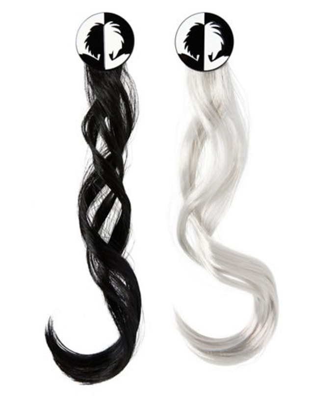 Cruella Faux Hair Clips Set - Disney Cruella