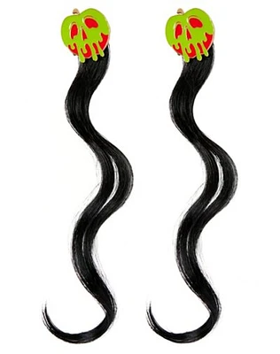 Evil Queen Faux Hair Clip Set - Disney Villains