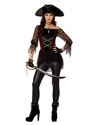 Adult Dark Pirate Costume