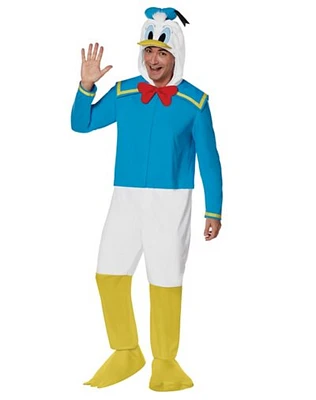 Adult Donald Duck Jumpsuit Costume - Mickey and Friends