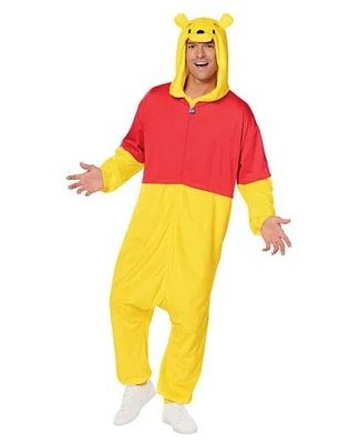 Adult Pooh Jumpsuit Costume - Winnie the Pooh