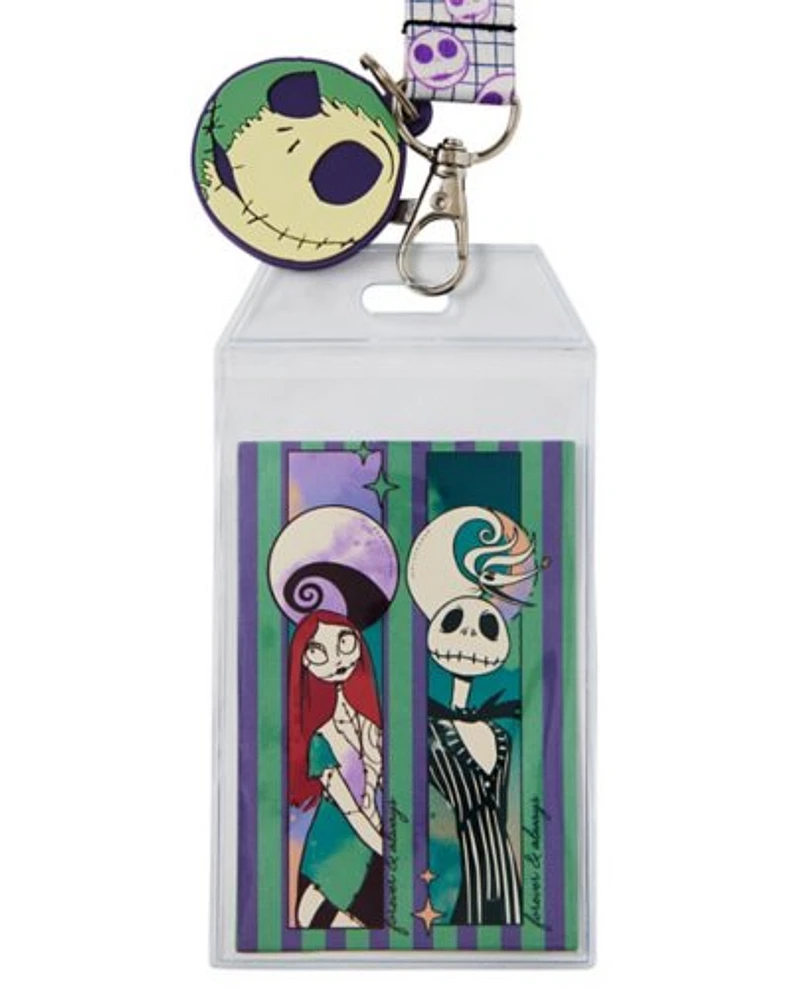 Jack Skellington and Sally Tarot Lanyard - The Nightmare Before Christ