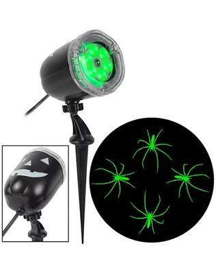 LED Spooky Spider Projection Spotlight