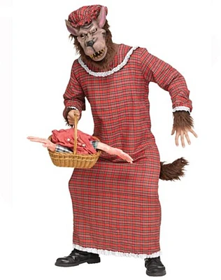 Adult Granny Wolf Costume