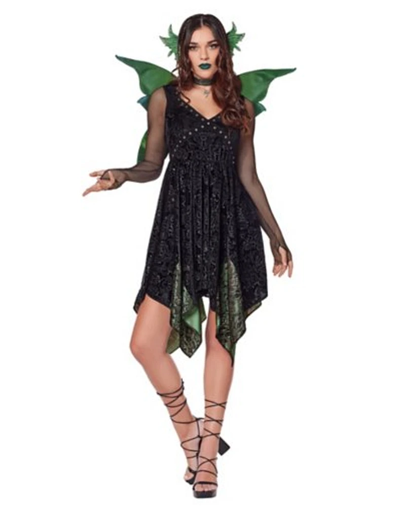 Adult Light-Up Grunge Fairy Costume