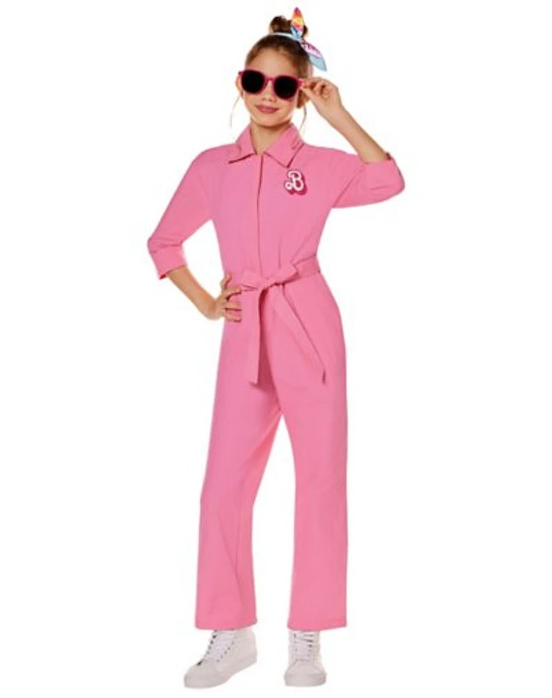 Kids Pink Power Jumpsuit