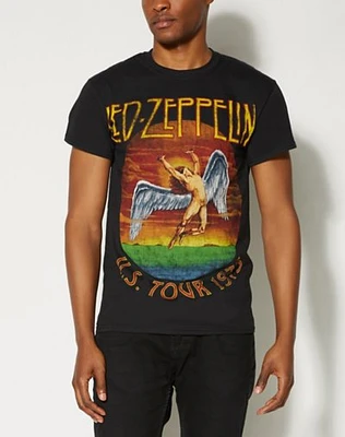 U.S. Tour 1975 Led Zeppelin Vintage T shirt