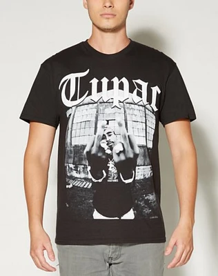 Tupac Finger T shirt