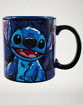 Stitch Floral Coffee Mug 20 oz. - Disney