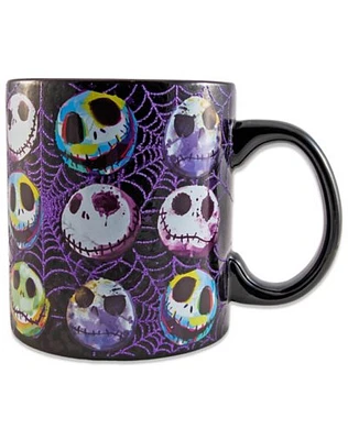 Glitter Jack Skellington Coffee Mug 20 oz. - The Nightmare Before Chri