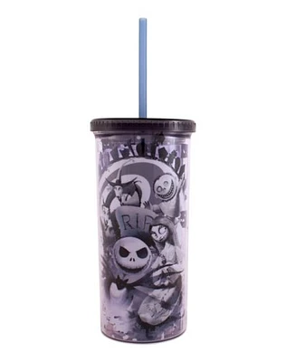 The Nightmare Before Christmas Cup with Straw - 20 oz