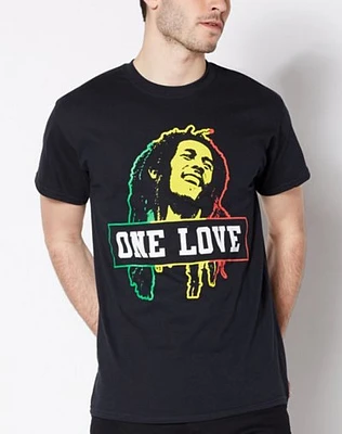 Rasta One Love Bob Marley T Shirt