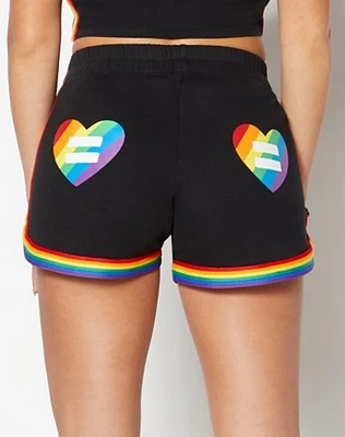 Equality Pride Rainbow Shorts