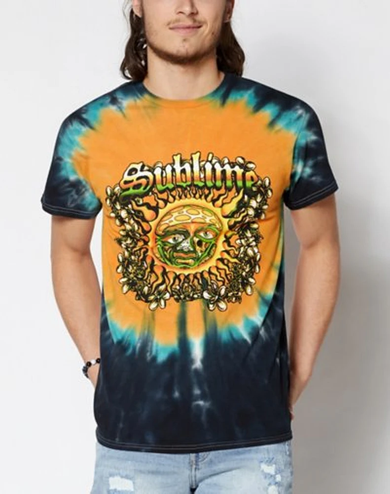 Tie Dye Sun Sublime T Shirt