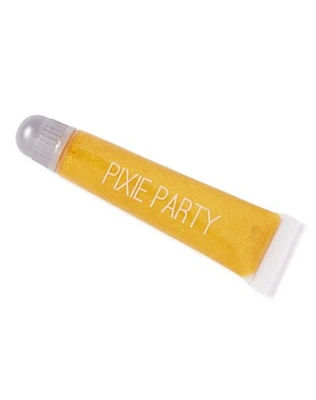 Pixie Party Gold Glitter Lip Gloss